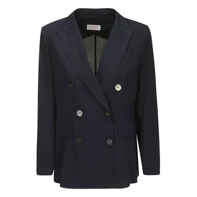 ALBERTO BIANI - Georgette Double-breasted Jacket