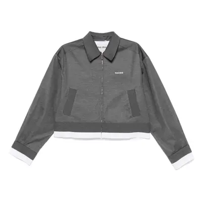 MIU MIU - Cotton Shirt Jacket