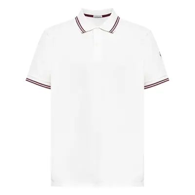 MONCLER - Logo Cotton Polo Shirt