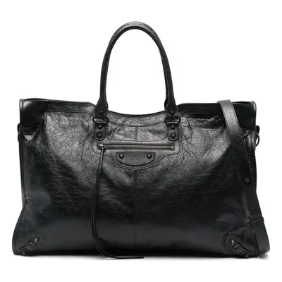 BALENCIAGA - City Travel Leather Tote Bag