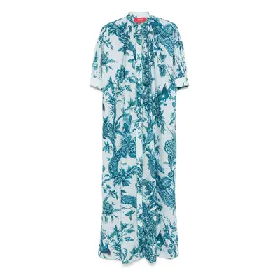 FOR RESTLESS SLEEPERS - Printed Cotton Maxi Dress