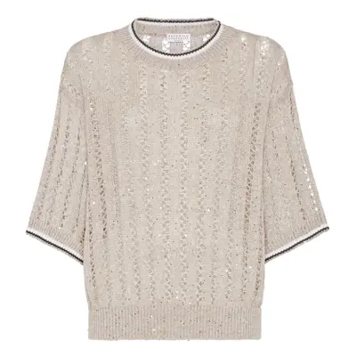 BRUNELLO CUCINELLI - Linen Crewneck Top