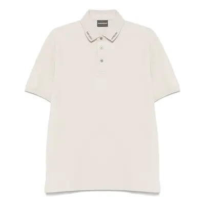 EMPORIO ARMANI - Logo Cotton Polo Shirt