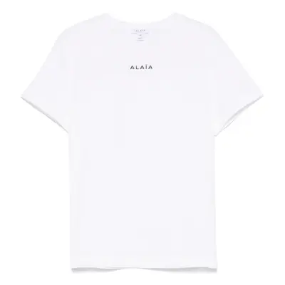 ALAÏA - Logo Cotton T-shirt