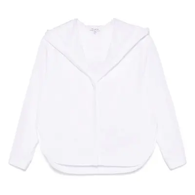 ALAÏA - Cotton Hooded Shirt