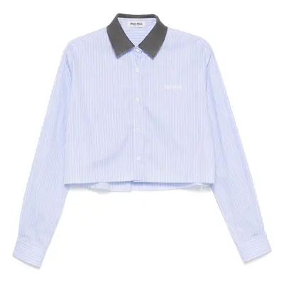 MIU MIU - Striped Cotton Shirt