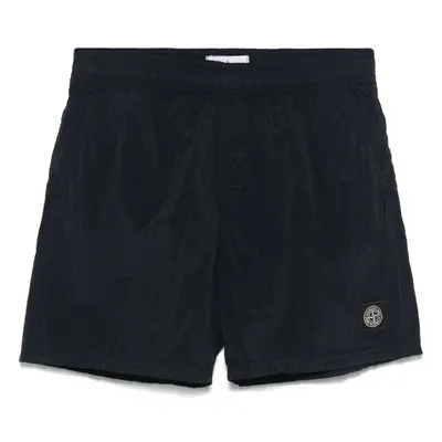 STONE ISLAND - Logo Nylon Swim Shorts