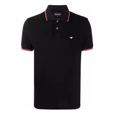 EMPORIO ARMANI - Logo Cotton Polo Shirt