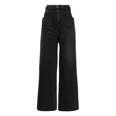 SACAI - Wide-leg Denim Jeans