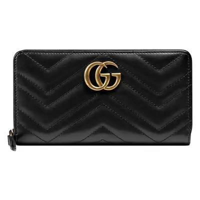 GUCCI - Gg Marmont Leather Wallet