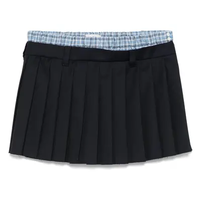 MIU MIU - Pleated Mini Skirt