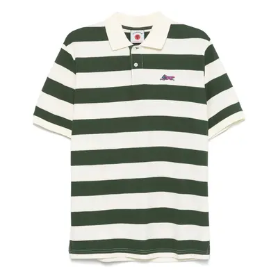 ICECREAM - Running Dog Striped Polo Shirt