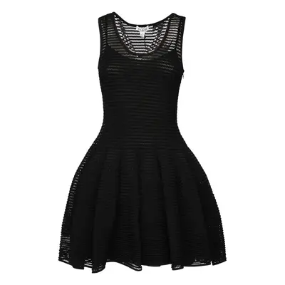 ALAÏA - Short Crinoline Knit Dress