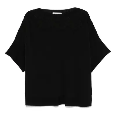 ERMANNO - Lace Detail T-shirt