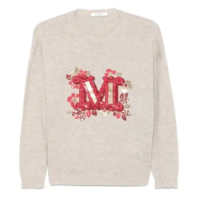 MAX MARA - Logo Wool And Cashmere Jumper