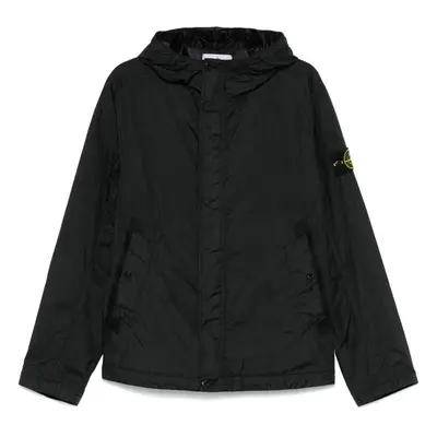 STONE ISLAND - Logo Nylon Blouson Jacket