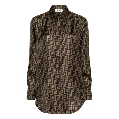 FENDI - Ff Silk Shirt