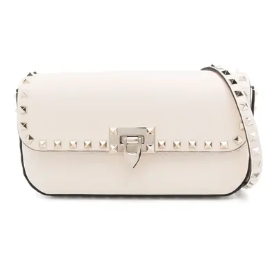 VALENTINO GARAVANI - Leather Rockstud Crossbody Bag