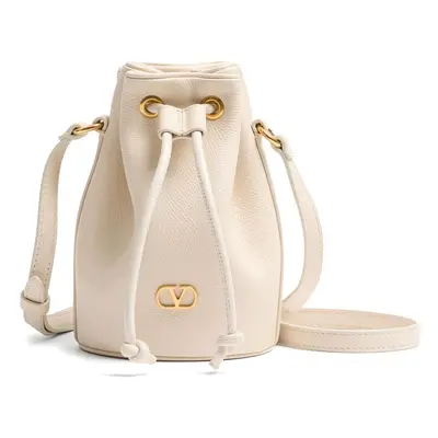 VALENTINO GARAVANI - Vlogo Signature Mini Leather Bucket Bag