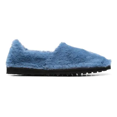 MARNI - Faux Fur Slip-on Loafers