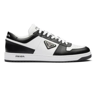 PRADA - Downtown Leather Sneakers