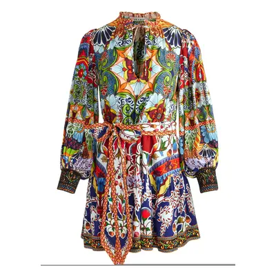 ALICE+OLIVIA - Sadie Printed Mini Dress