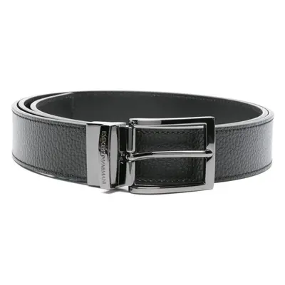 EMPORIO ARMANI - Leather Reversible Belt