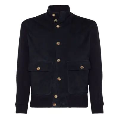 BRUNELLO CUCINELLI - Leather Bomber Jacket