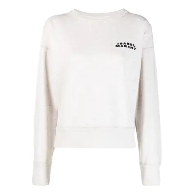 ISABEL MARANT - Shad Logo Cotton Sweatshirt