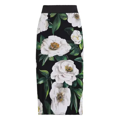 DOLCE & GABBANA - Printed Midi Skirt