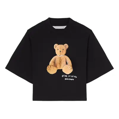 PALM ANGELS - Bear In Mind Cropped T-shirt