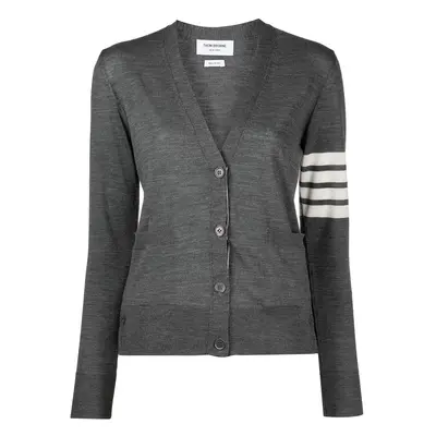 THOM BROWNE - 4bar Wool Cardigan