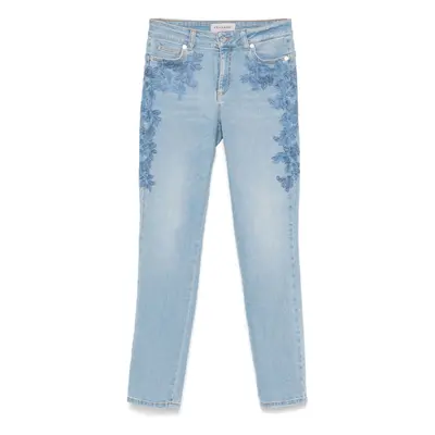 ERMANNO - Embroidered Skinny Jeans