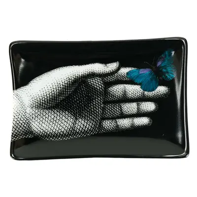 FORNASETTI - Ashtray Mano Blue Butterly