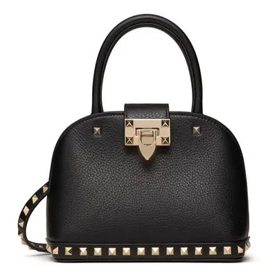 VALENTINO GARAVANI - Small Leather Rockstud Handbag