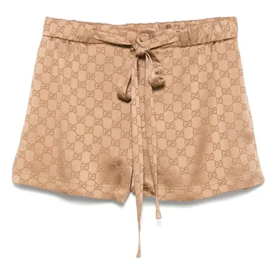 GUCCI - Gg Satin Shorts