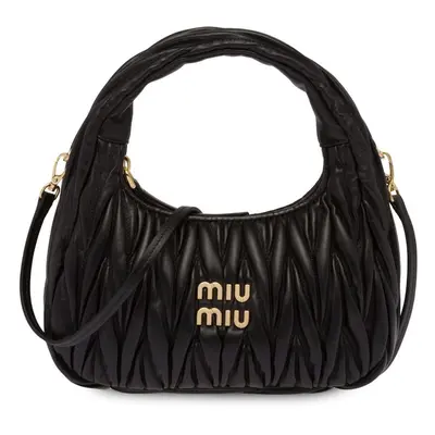 MIU MIU - Wander Matelassé Leather Hobo Bag