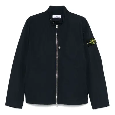 STONE ISLAND - Logo Zipped Jacket