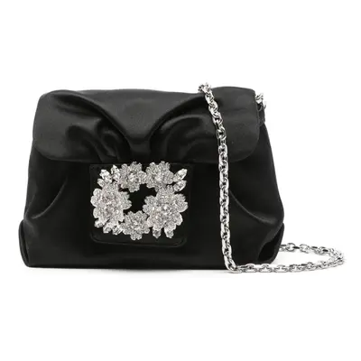 ROGER VIVIER - Rv Bouquet Satin Clutch