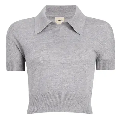 KHAITE - Morgane Wool Polo Shirt