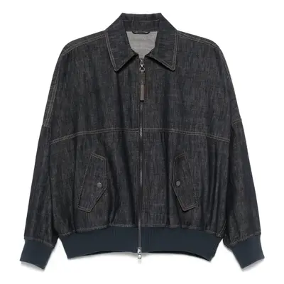 BRUNELLO CUCINELLI - Denim Cotton Jacket