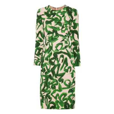 DRIES VAN NOTEN - Printed Midi Dress