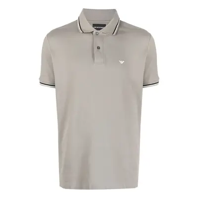 EMPORIO ARMANI - Logo Cotton Polo Shirt