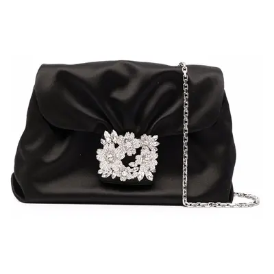 ROGER VIVIER - Rv Bouquet Satin Clutch