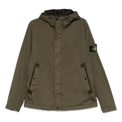 STONE ISLAND - Logo Nylon Bloson Jacket