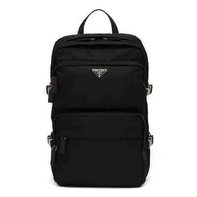 PRADA - Re-nylon And Leather Backpack