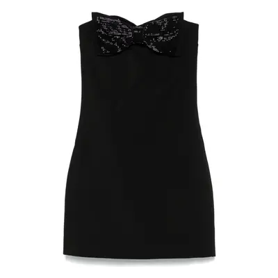 SELF PORTRAIT - Bow Detail Mini Dress