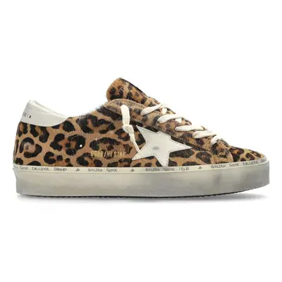 GOLDEN GOOSE - Hi Star Leather Sneakers