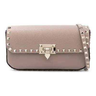 VALENTINO GARAVANI - Leather Rockstud Crossbody Bag