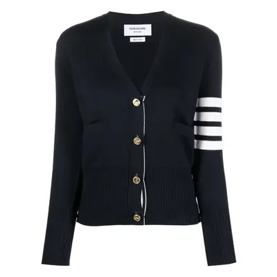 THOM BROWNE - 4bar Wool Cardigan